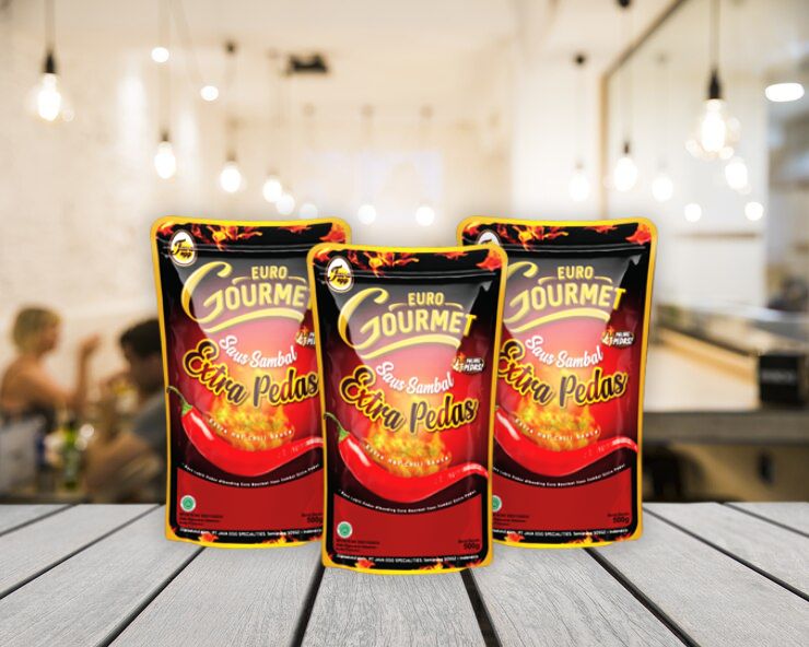 Nikmati Pedasnya Euro Gourmet Saus Sambal Extra Pedas